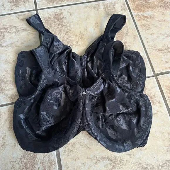 Wacoal Awareness Underwire Bra 85567 Black‎ Size 36 H Bundle Lot of 2
